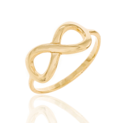 Anillo Plata Lisa Anillo Liso Infinity