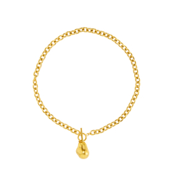 Collar Acero Liso Collar Acero Liso - Eslabón - 50 cm - Color Oro y Color Plata