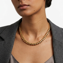 Collar Acero Liso Collar Acero Liso - Diseño - 40 + 5 cm - Color Oro y Color Acero