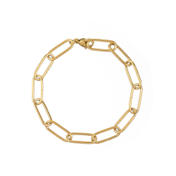 Steel Bracelets Steel Bracelet - Link 7*18 - Gold Plated