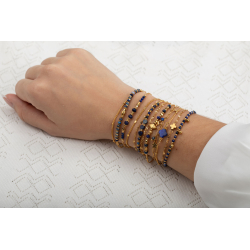 Pulsera Acero Mineral Pulsera Acero Mineral - Concha -  17 + 4 cm - Color Oro