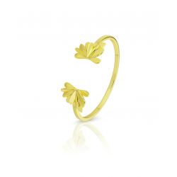  Bronze Flower Bracelet - Escalava 63mm - Gold Color